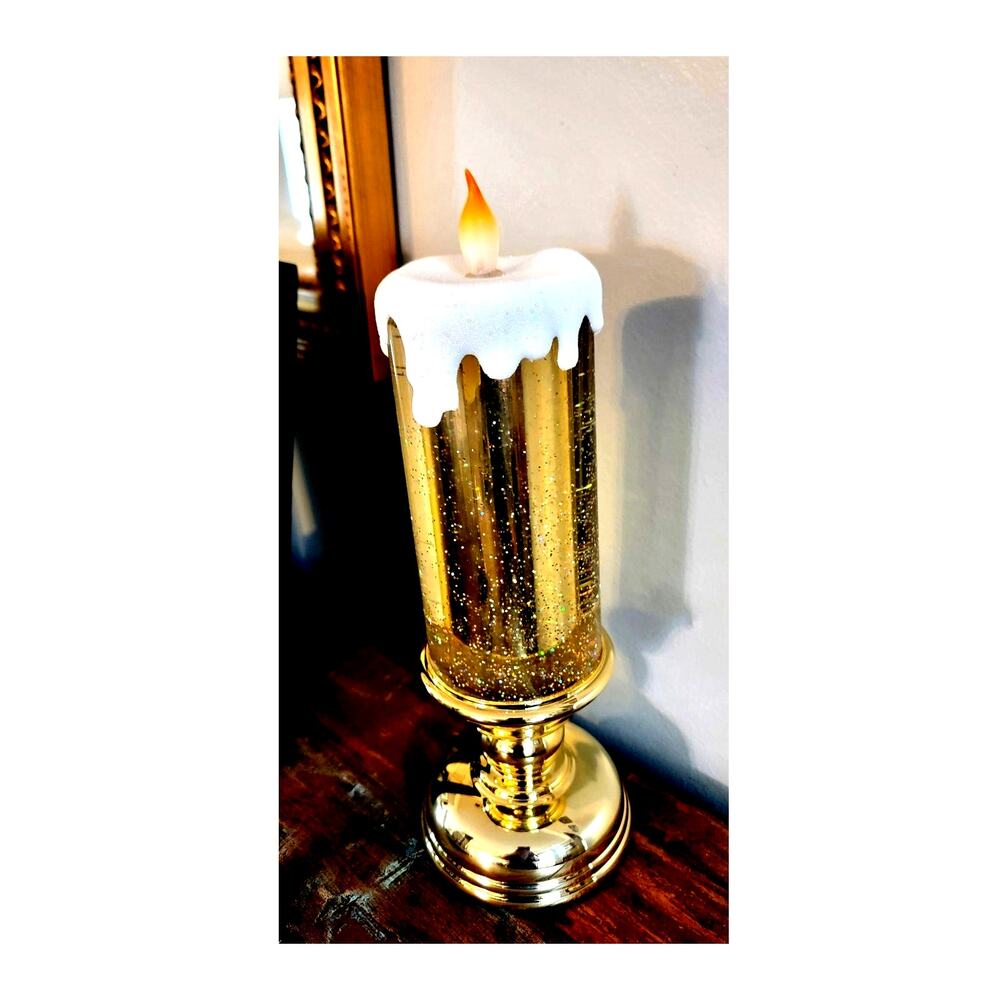 Valery Par Hill Illuminated Bubble Light Christmas Candle